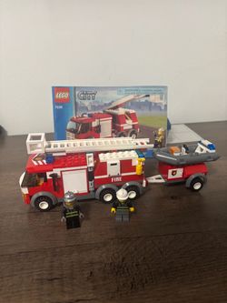Lego set 7239 fire truck