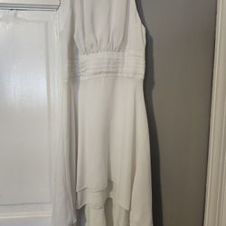 White Dress Girls Size 7 
