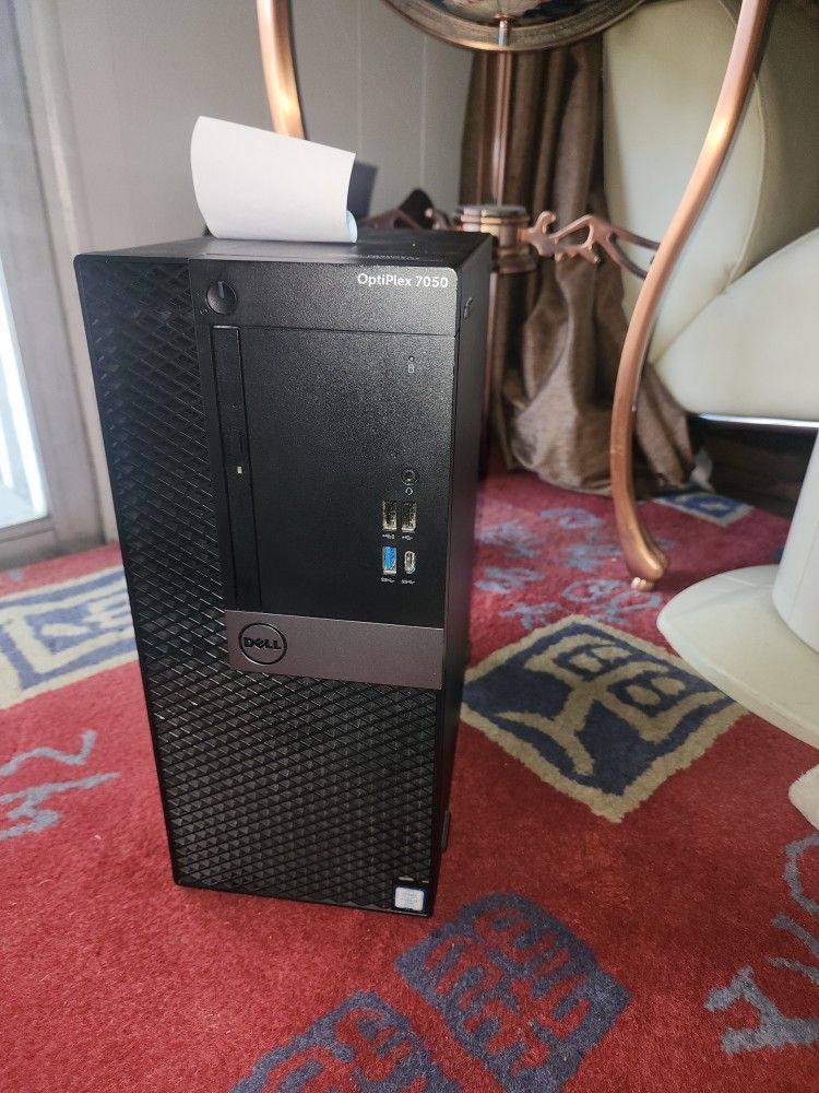 Dell Optiplex 7050 Desktop Core i7 16gbs Of Ram 256gb Ssd