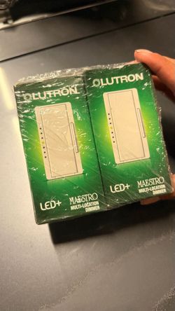Lutron Maestro LED+ Multi-Location Dimmer 2-Pack
