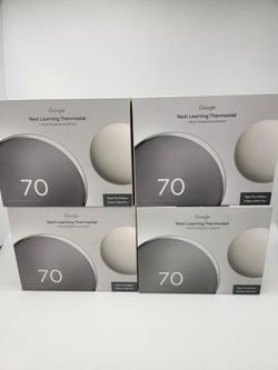 Google Nest Pro Thermostats  With Sensor  