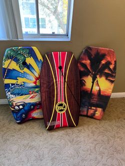 3 Body Boards (1 brand new/ 2 barely used)