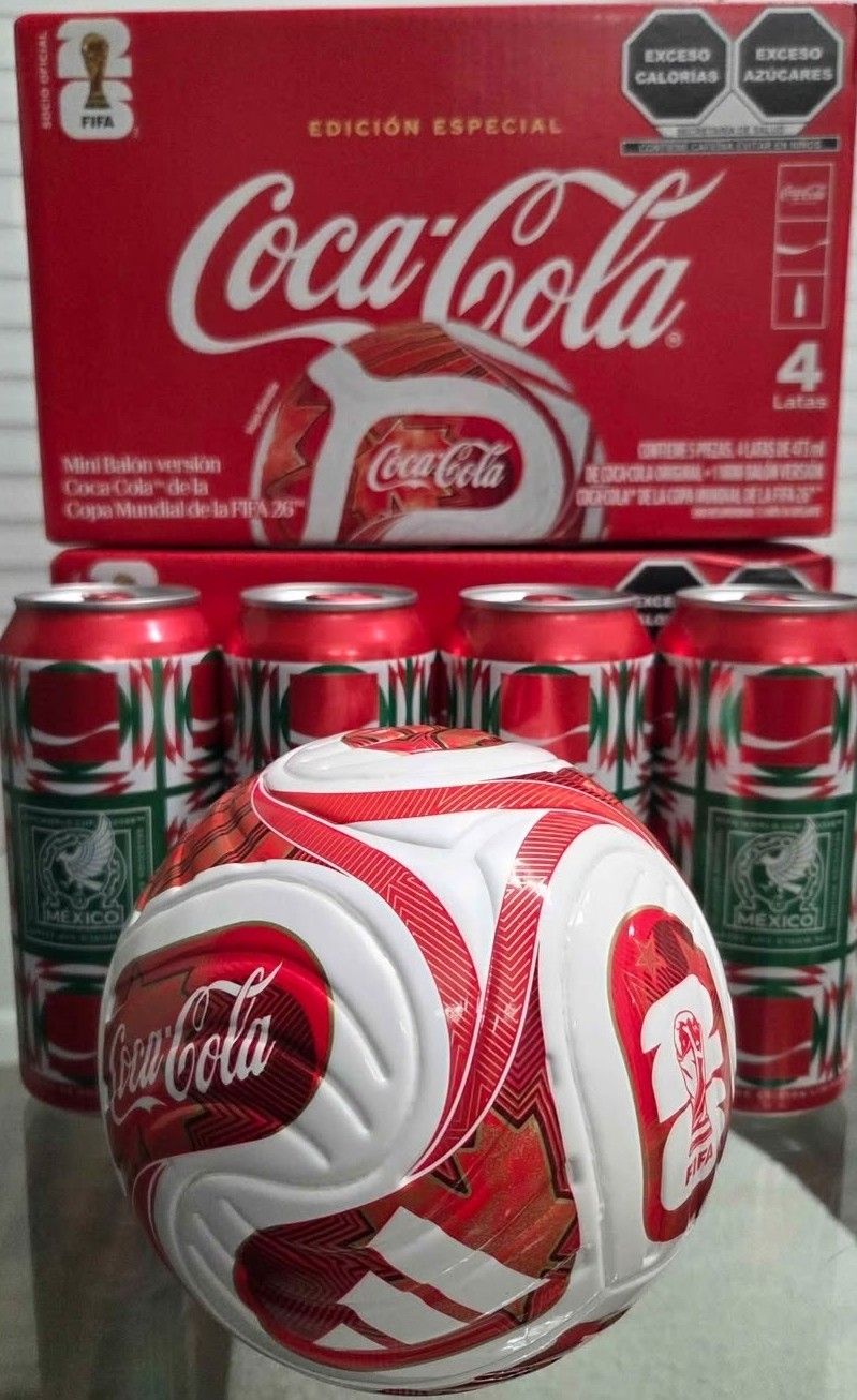 Adidas Mini Trionda Coca Cola 4pk (Limited Edition Mexico)
