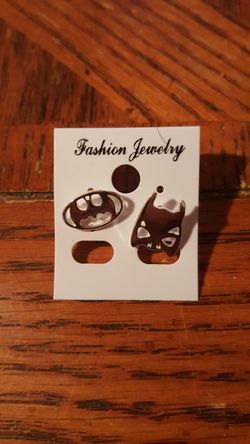 Brand new batman ear rings