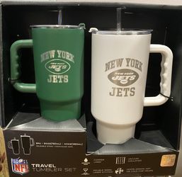 Jets Tumbler 2 Pack Retail $50