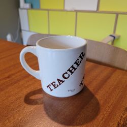 Vintage 1970s Houze Teacher Coffee Tea Mug EUC