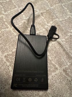 160GB portable hard drive