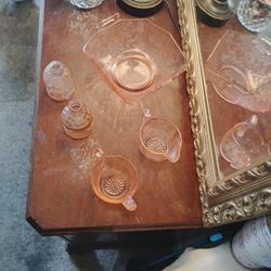 Pink Depression Glass