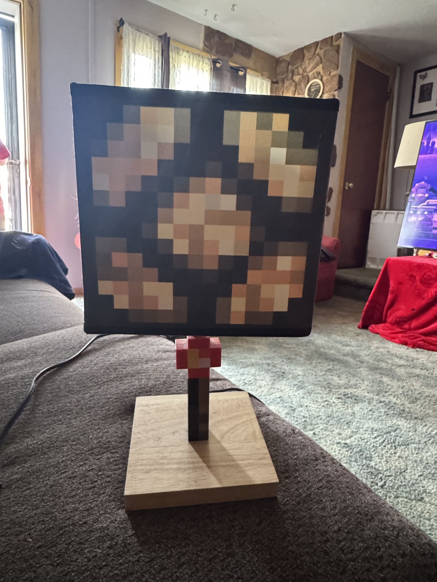 Minecraft Glowstone 14-inch Lamp