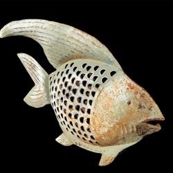 Metal Fish Sculpture 