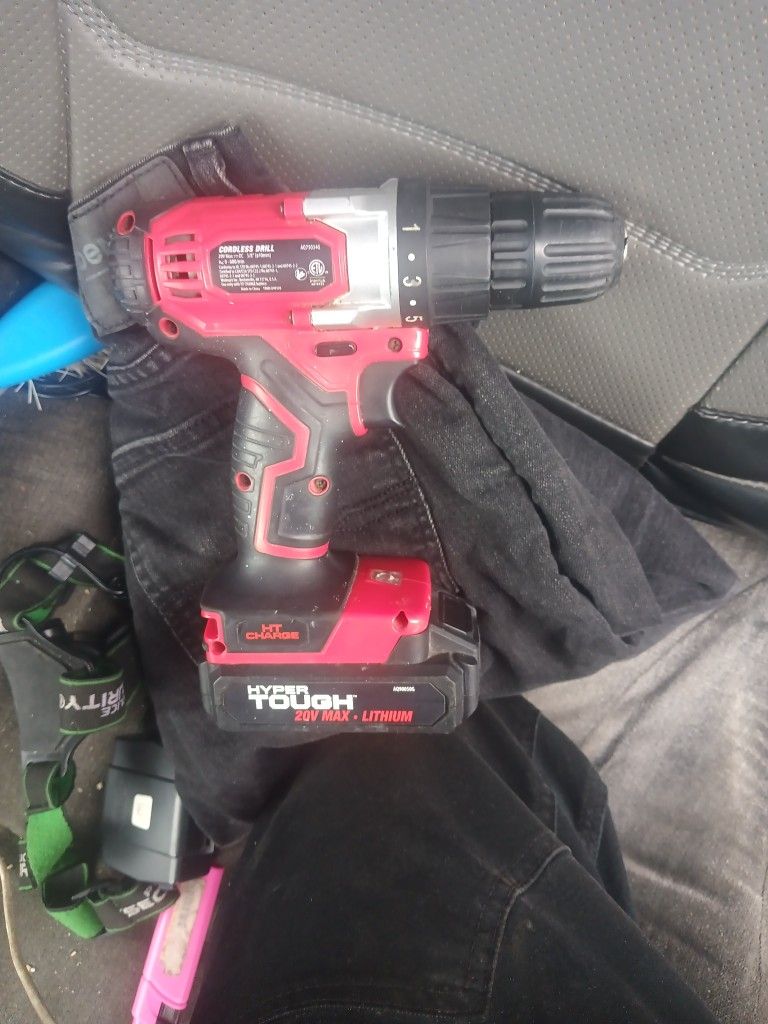 Hyper Tough 20 Volt Max Drill 