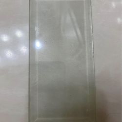 Beveled glass panels (9) clear