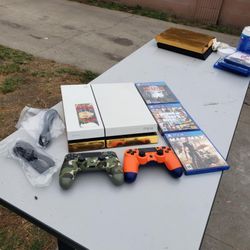 Can you Afford New or You want Trash Project... New $160! PS4 500gb, 0 Games & 1 Control. $30! Extra control & $20! Per Game... combo $220! Can be tes