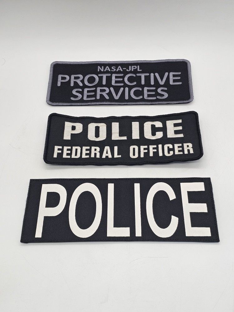 Ratcho 1910 NASA-JPL Protective Services Police Federal Officer Embroidery Patch