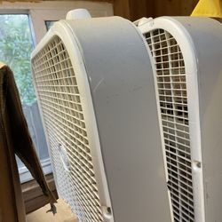 Lasko box fans (2) $30 each, $50 both 