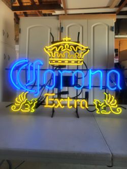 Corona Extra Neon Glass Sign