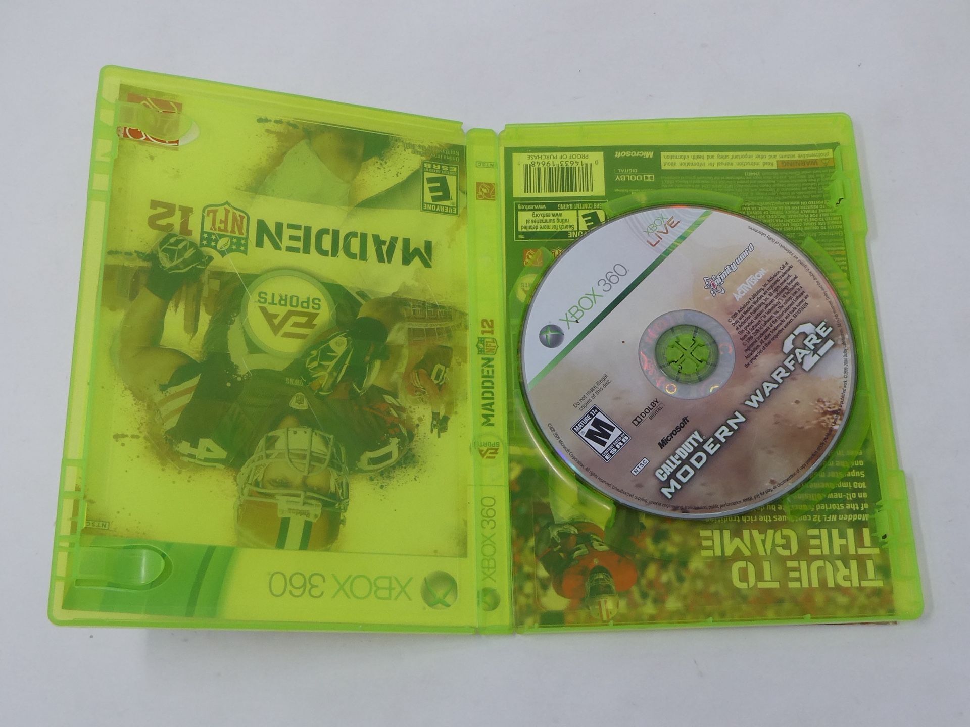 Call Of Duty Modern Warfare 2 (Microsoft Xbox 360, 2009) Disc In Spare Box