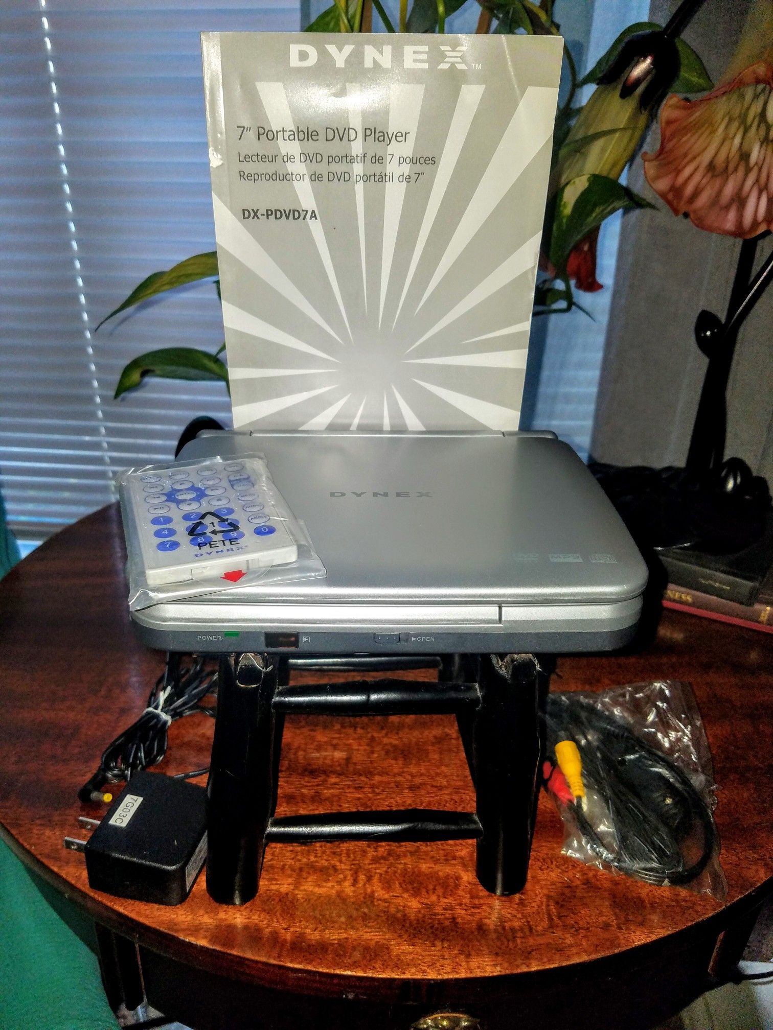 New Dynex Portable DVD player