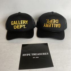 New Gallery Dept Trucker Hats Black @HYPETREASURES 