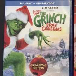 Grinch Blu Ray New
