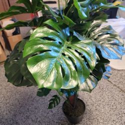 Artificial Monstera Plant