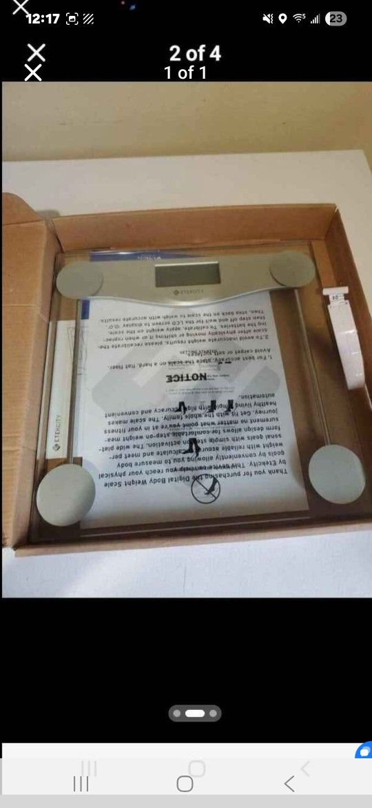 Etekcity Digital Body Weight Scale