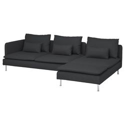 IKEA Fabric Sofas & Couches, Sofa 2 pieces Sectional Low Profile 