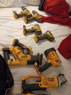 8 tools 8 batteries