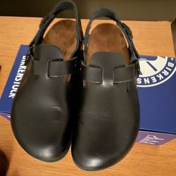 Black Birkenstock Tokio Prof Size 37 Narrow 