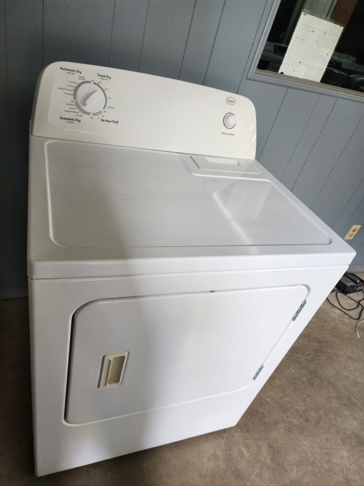 ROPER MADE BY WHIRLPOOL ELECTRIC DRYER GOOD CONDITION LARGE