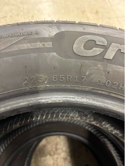235/65R17 set of tires.  Crosswind $300 or best offer