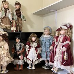 Porcelain Doll Collection 