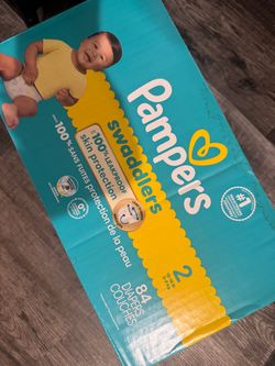 Pampers Swaddlers Size 2 Diapers 84 Count