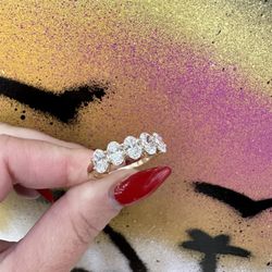 14k LAB DIAMOND RING 