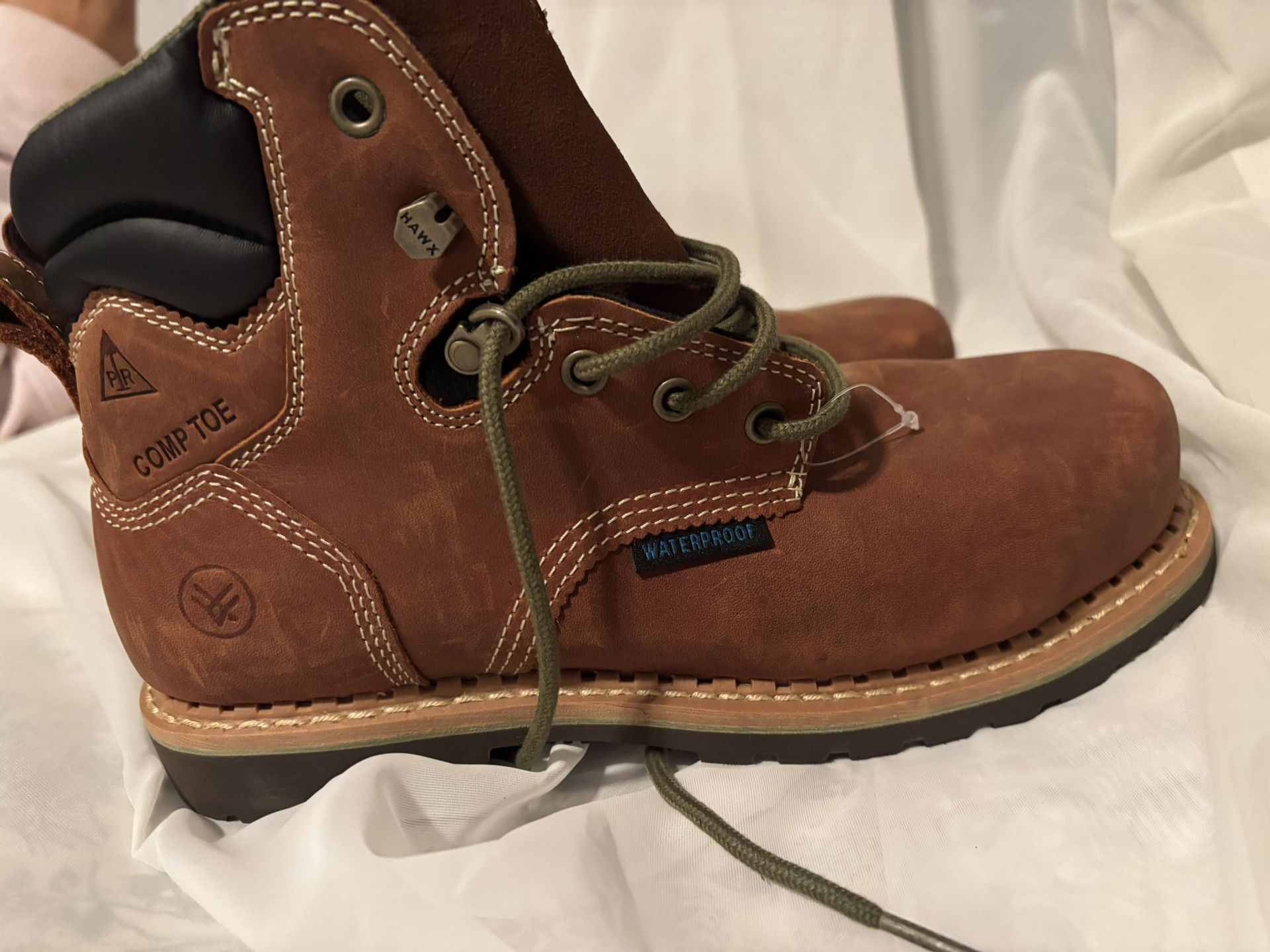 NEW STEAL TOE WORK BOOTS