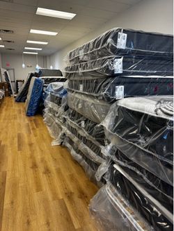 Brand New Queen Mattresses + boxspring / highriser