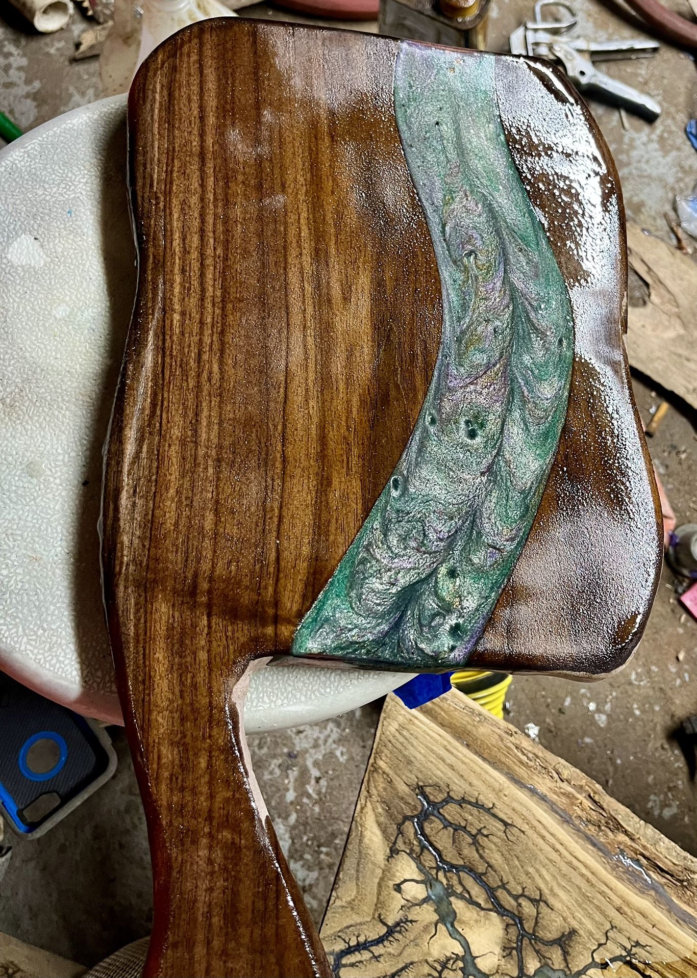 Live Edge Decor Hangers And Floating Shelves