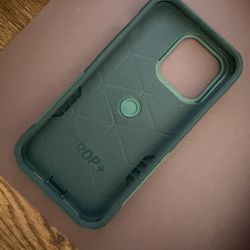 Otterbox iPhone 14 Pro (ONLY) Commuter Series Case - Trees Company (Green), Slim & Tough, Pocket-Friendly, with Port Protection