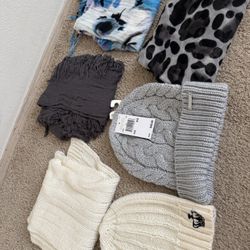 Hats And Scarves Some New All For $15