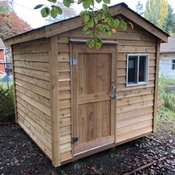 8x6 Cedar shed