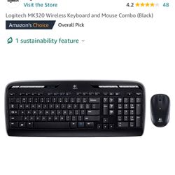Logitech Keyboard  Wireless MK320