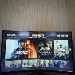 Gaming Monitor Curved 144 Hz