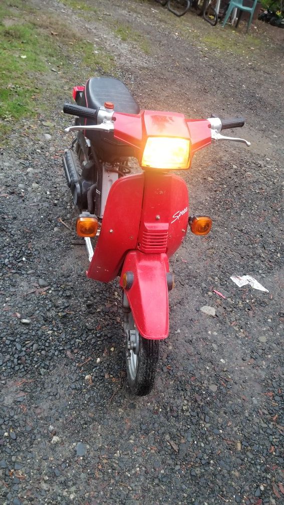 1996 Honda spree pending