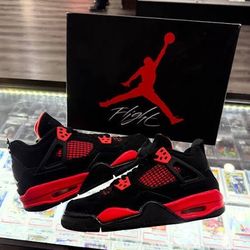 Jordan 4s Red Thunder - $120 each