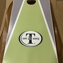 Mr. & Mrs. T Corn Hole 