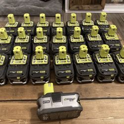 P108 Ryobi 18Volt 18V One Plus Lithium-Ion High Battery 4.0ah **1 Single Battery