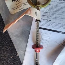 Reusable Concrete Anchor Point