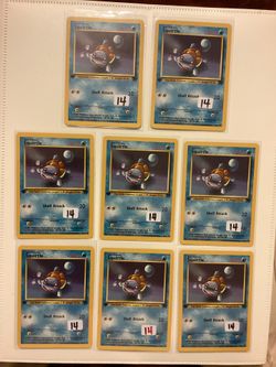 1st Edition Squirtle Pokémon Team Rocket Near Mint, $14 each