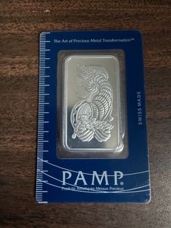 1 oz pamp silver bar