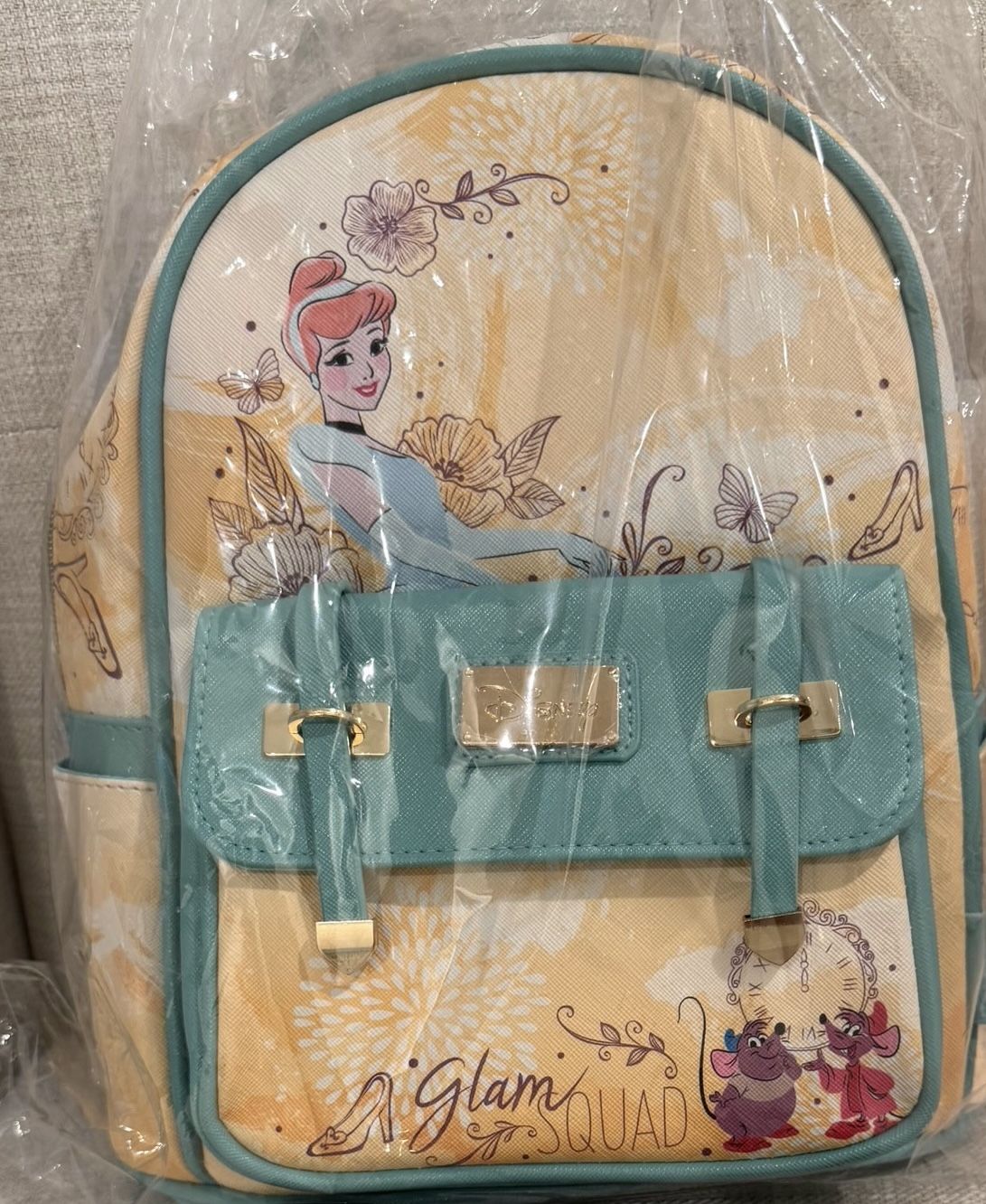 Disney Cinderella WondaPOP Mini Backpack Vegan Leather Limited Edition